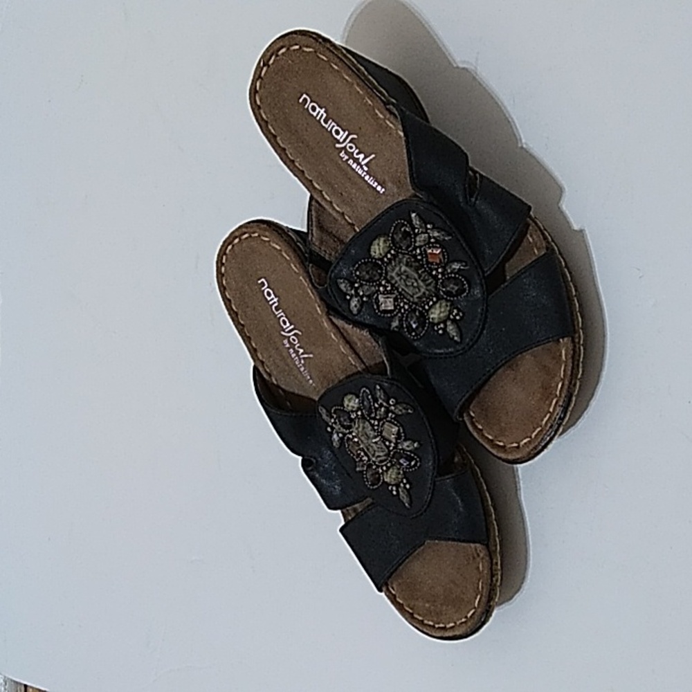 Natural Soul Hartier Wedge Sandals
